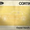 Ford Cortina Owner's Handbook / Car Manual - Issued 1970 / EVE