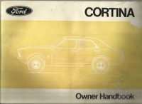 Ford Cortina Owner's Handbook / Car Manual - Issued 1970 / EVE