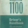 Austin 1100 Owner's Handbook / Car Manual - Issued 1965 / EVE