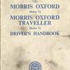 Morris Oxford Traveller Series V Owner's Handbook / Car Manual / EVE