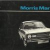 Morris Marina 1300 1700 Owner's Handbook / Car Manual - Issued 1978 / 1979 / EVE