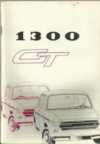 Fiat 132 GLS / GL Owner’s Handbook / Car Manual – 3rd Ed 1975 / EVE