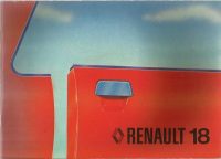 Renault 18 GTL GTS Owner's Handbook / Car Manual - Issued 1978 / EVE