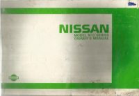 Nissan N12 Owner's Handbook / Car Manual - Issued 1984 / EVE