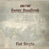 Fiat Strada 60CL 65CL 75CL Owner's Handbook / Car Manual - Ed 1979 / EVE
