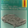 Ford Cortina Mk III Owner's Workshop Manual / Car Handbook - 1970 to 1976 / EVE