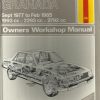 Ford Granada Owner's Workshop Manual / Car Handbook - 1977 to 1985 / EVE