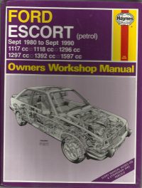 Ford Escort Owner’s Workshop Manual / Car Handbook – 1980 to 1990 / EVE