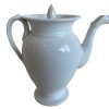 Antique French Porcelain Coffee Pot Porcelaine Tea Teapot ceramic decor france display Napoleon III circa 1880-1900's / EVE