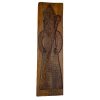 Vintage Dutch Large Spekulatius Cookie Gingerbread Priest Bishop Man Hand Carved Wooden Mold Baking Cooking circa 1950-60's / EVE