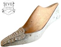 Vintage French Italian Prototype Designer Shoe On Wooden Form Wood Cobbler Maker Ornament Display Decor Mid Century Fashion c1950-60's / EVE