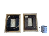 Alternative view of Vintage Italian Mediterranean Country Rustic Rural Italy Traditional Acrylic Painting Canvas Signed Boulet Gold Framed Gift c1930-40's / EVE