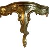 Vintage French Shelf Wall Hanging Console Gold Ornately Decorated Small Plinth Stand Regency Style c1970-80's / EVE de France