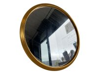 Vintage French Small Mirror Tray Trivet Stand Restaurant Cafe Serving display decoration table circa 1960-70's