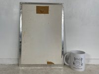 Alternative view of Vintage French German Basket Seller Woman Reproduction Print Glass Fronted wall hanging picture circa 1980's