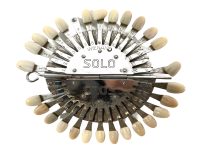 Vintage French German Wienald Plastic False Replacement Teeth Tooth Colour Checker Identification Oddity Collection Decor c1950-70's / EVE