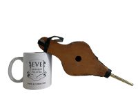 Alternative view of Vintage French Small Wooden Bellows Fireplace Open Fire Log Burner Stove Tool Prop Display Decor Air Pump circa 1980-90's / EVE