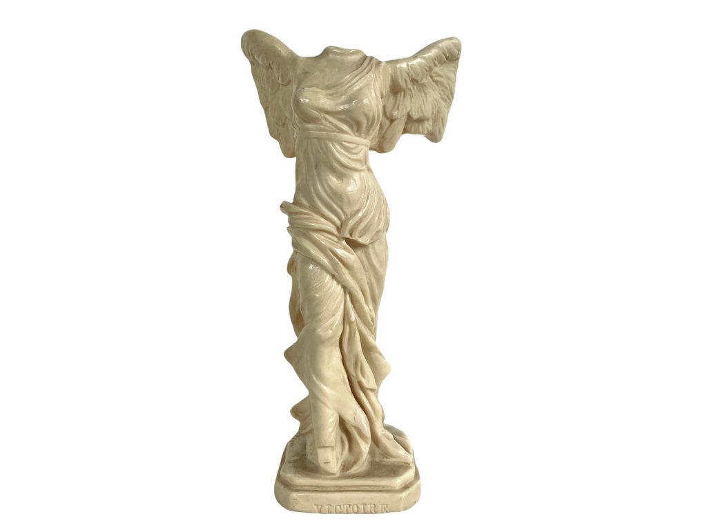 Vintage Italian Winged Victory Victoire Samothrace Small Ornament Figurine Display Gift Resin c1970’s / EVE