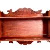 Antique French Wooden Wood Wall Hanging Shelf display stand fixing mounted hanging ornate intricate plinth c1910-20's / EVE