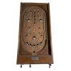 Vintage French Le Paris Pinball Ball Bearing Flip Flipper Game Jeton Token Wooden Bar Large Cased Partly Functional Toy c1920-30's / EVE