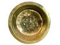 Antique French Brass Kitchen Bathroom Bedroom Washroom Sink Washing Up Water Basin Bowl Fixture circa 1910's / EVE