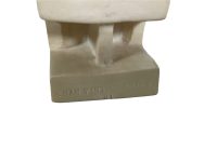 Alternative view of Vintage Italian A Santini Reproduction Resin Bust Beethoven Composer Musician Small Ornament Figurine Display Gift c1970's / EVE