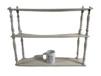 Alternative view of Antique French Wooden Wood Wall Hanging Shelf display stand fixing mounted hanging ornate intricate plinth NEEDS WORK c1920's / EVE