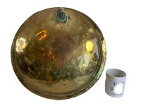 Alternative view of Antique French Brass Kitchen Bathroom Bedroom Washroom Sink Washing Up Water Basin Bowl Fixture circa 1910's / EVE