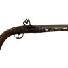 Antique French Decorative Non Functioning Pistol Musket Gun Pair Ornament Display Man Cave Wall Decor Rusty circa 1910-1920's / EVE