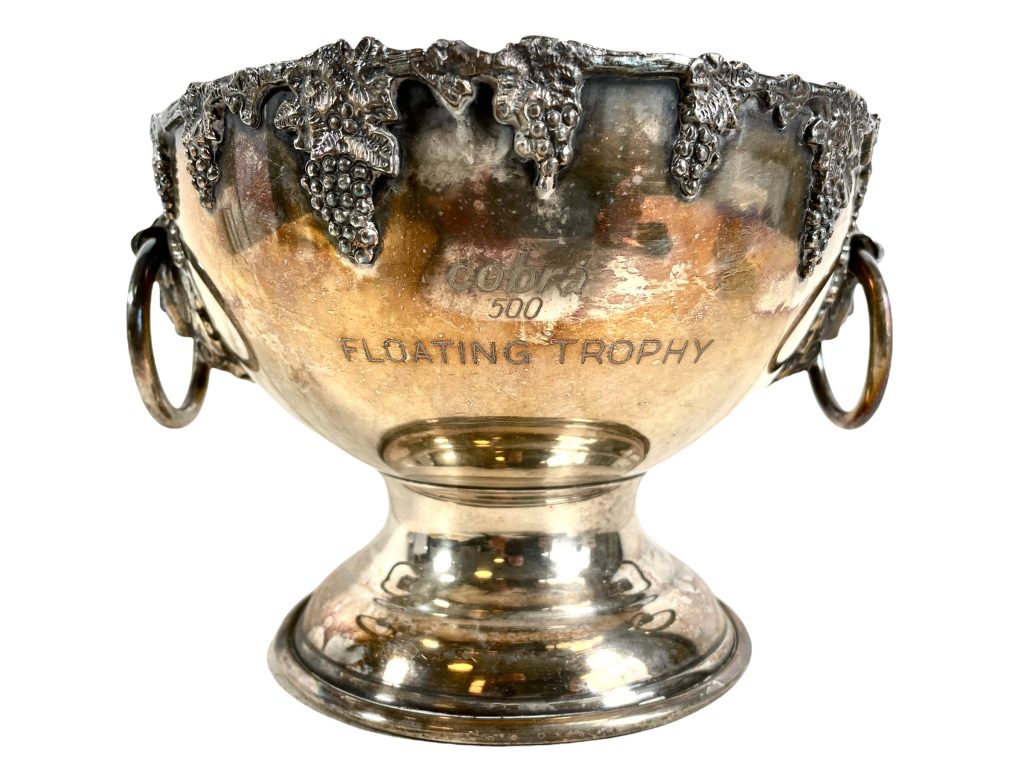 Vintage English Rose Bowl Trophy Cup Cobra 500 Floating Winners Prize Award Awards Cups EPNS c1970-80’s / EVE