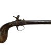 Antique French Decorative Non Functioning Pistol Musket Gun Ornament Display Man Cave Wall Decor Rusty circa 1900-1910's / EVE