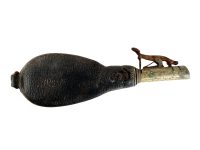 Antique French Decorative Non Functioning Pistol Musket Gun Shot Powder Filling Shotgun Ornament Display Man Cave Rusty c1900-1920's / EVE