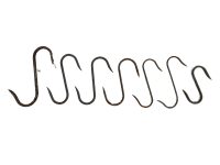 Vintage French Small Butcher Meat Kitchen Hanging Hook rustic rural rusty shop display agricultural industrial c1940-50's / EVE