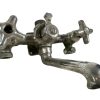 Vintage French Chaud Froid Metal Large Bathroom Bath Shower Hot Cold Mixer Faucet Water Tap Plumbing circa 1930-40s / EVE