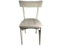 Vintage French Painted White Kitchen Dining Chair Seating Display Prop Tabouret Plinth Stand circa 1950-60's / EVE
