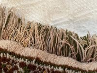 Alternative view of Vintage French Large Rug Throw Pillow with Fringes Decor for Couch Bed Armchair or Sofa / EVE