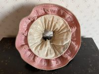 Alternative view of Antique French Lampshade Fabric Romantic Bedroom Girls Room Flower Design / EVE