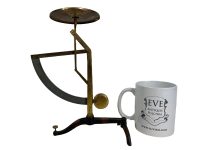 Alternative view of Antique German Light Weighing Scales Letter Desktop Desk Shop Commercial Kitchen Small Scale Display Piece Period Prop c1910-20's / EVE