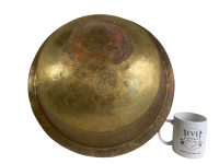 Alternative view of Antique French Brass Kitchen Bathroom Bedroom Washroom Sink Washing Up Water Basin Bowl Fixture circa 1910-20's / EVE