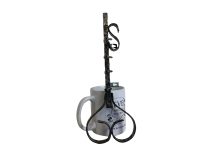 Alternative view of Vintage French Hand Made Crude Metal Wall Mounted Key Holder Rack Hooks circa 1980-90's / EVE