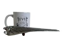 Alternative view of Vintage French Car Badge Bonnet Ornament Decor Automobile Vehicle Automobilia Collector Metal Chrome circa 1950-60's / EVE