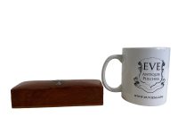 Alternative view of Vintage French Small Wooden Inlaid Anchor Decorative Pencil Pen Jewellery Trinket Box Storage Display Gift Wood c1990's / EVE