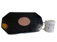 Alternative view of Vintage Asian Thai Hand Made Lacquer Painted Wood jewelry jewellery trinket catch all storage box circa 1960-70's / EVE