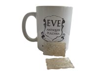 Alternative view of Antique Chinese Mother Of Pearl Large Curvy Edged Rectangular Gaming Chip Counter Token Decor Collection PRICED INDIVIDUALLY c1850s / EVE