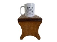 Alternative view of Vintage French Bench Stool Small Tiny Table Footrest Step Kneeler Seat Side Stand Flower Pot Display Shelf Prop Tabouret c1930-40's / EVE