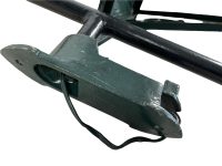 Alternative view of Vintage French Extra Large Manoir Iron Metal Garden External Outside Light Lamp Wall Post Mounted Lighting circa 1960-70's / EVE