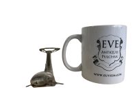 Alternative view of Vintage French Dolphin Shaped Metal Bottle Cap Top Opener Bar Decor Display Beer circa 1980-90's / EVE