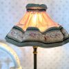 Antique French Lampshade Fabric Romantic Bedroom Girls Room Flower Design / EVE