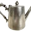Antique French Stove Top Metal Tea Coffee Pot Traditional Serving Jug Pitcher Display France Damage c1877 / EVE