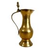 Vintage English Small Brass Pub Rustic Water Jug Pitcher Watering Decorative Ornament Lidded circa 1960-70's / EVE